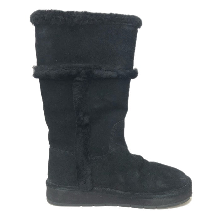 Michael Kors マイケルコース ムートンブーツ ブラック サイズ8(25cm 
