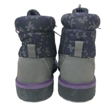 画像をギャラリービューアに読み込む, Timberland ティンバーランド ROLL-TOP ロールトップ スウェードブーツ 42992M グレー×パープル 23.5cm【中古】【美品】レディース
