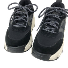 画像をギャラリービューアに読み込む, DIESEL ディーゼル S-HERBY LOW 厚底 ダッドスニーカー スウェード×メッシュ ブラック 24.5cm【中古】 レディース
