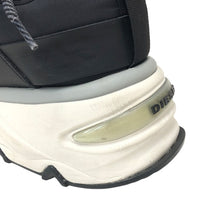 画像をギャラリービューアに読み込む, DIESEL ディーゼル S-HERBY LOW 厚底 ダッドスニーカー スウェード×メッシュ ブラック 24.5cm【中古】 レディース
