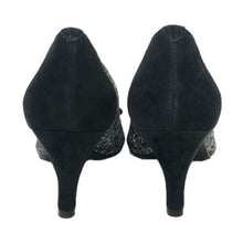 이미지를 갤러리 뷰어에 로드 , Pitti ピッティ ポインテッドトゥ リボン パンプス スウェード ブラック 7cmヒール 24cm【中古】【新品同様】【美品】レディース
