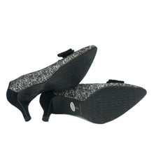 이미지를 갤러리 뷰어에 로드 , Pitti ピッティ ポインテッドトゥ リボン パンプス スウェード ブラック 7cmヒール 24cm【中古】【新品同様】【美品】レディース
