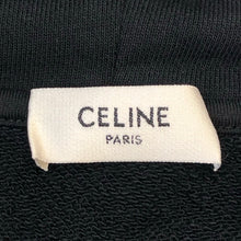 画像をギャラリービューアに読み込む, CELINE セリーヌ×Paisley Verse コラボ オーバーサイズ アーティストエンブロイダリー フーディ パーカー 2Y608670Q コットン ブラック L-XL相当【中古】 メンズ
