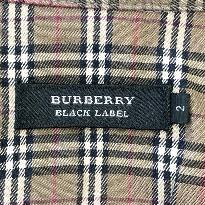 BURBERRY BLACK LABEL バーバリーブラックレーベル デニムウエスタン