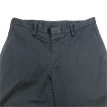 將圖片載入圖庫檢視器 Paul Smith ポール・スミス テーパード クロップドパンツ コットン ネイビー Mサイズ【中古】 メンズ
