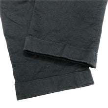 將圖片載入圖庫檢視器 Paul Smith ポール・スミス テーパード クロップドパンツ コットン ネイビー Mサイズ【中古】 メンズ
