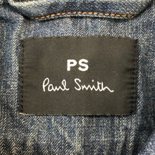 画像をギャラリービューアに読み込む, PS Paul Smith ピーエス ポールスミス デニムジャケット コットン インディゴブルー Mサイズ【中古】 メンズ
