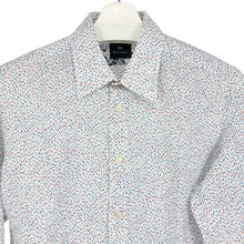 画像をギャラリービューアに読み込む, PS Paul Smith ピーエス ポールスミス 柄シャツ ドット カラーブロック 長袖 コットン マルチカラー Mサイズ【中古】 メンズ
