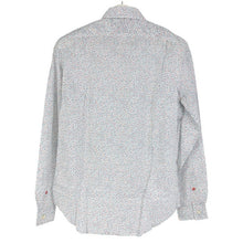 画像をギャラリービューアに読み込む, PS Paul Smith ピーエス ポールスミス 柄シャツ ドット カラーブロック 長袖 コットン マルチカラー Mサイズ【中古】 メンズ
