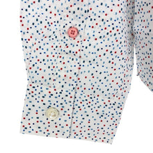 画像をギャラリービューアに読み込む, PS Paul Smith ピーエス ポールスミス 柄シャツ ドット カラーブロック 長袖 コットン マルチカラー Mサイズ【中古】 メンズ
