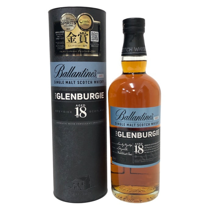 Ballantine's バランタイン グレンバーギー18年 未開栓 700ml 40度 箱付 シングルモルトスコッチウイスキー【中古】【新品同様】
