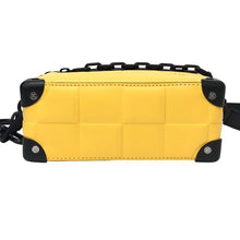 画像をギャラリービューアに読み込む, LOUIS VUITTON ルイ・ヴィトン ミニ・ソフトトランク M83558 ショルダーバッグ ダミエ･スキューバ イエロー【中古】【新品同様】【美品】メンズ
