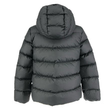 画像をギャラリービューアに読み込む, MONCLER モンクレール Beulah ダウンジャケット フード付き ブラック サイズ14A(レディースS-M相当)【中古】【新品同様】【美品】大人着用可 ガールズ
