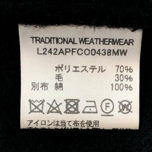 이미지를 갤러리 뷰어에 로드 , Traditional Weatherwear トラディショナルウェザーウェア ノーカラー レンフリュー ポンチョ ジャージー×ウール ブラック サイズ34(S-M相当)【中古】 レディース
