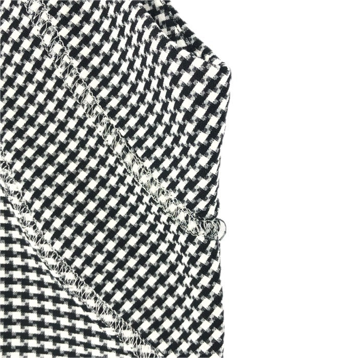 CHANEL シャネル ノースリーブ チェック柄 ストレッチ カットソー