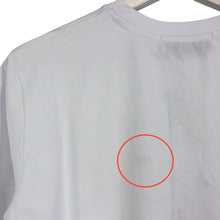 將圖片載入圖庫檢視器 MSG エムエスジーエム ブラッシュロゴ 半袖Ｔシャツ ロゴプリント ペイント 3241MDM510M コットン ホワイト M-L相当【中古】【新品同様】【美品】レディース
