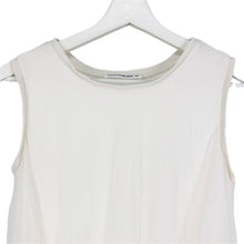 將圖片載入圖庫檢視器 M-Premier BLACK エムプルミエブラック チュール ノースリーブ カットソー ホワイト サイズ36(S相当)【中古】 レディース
