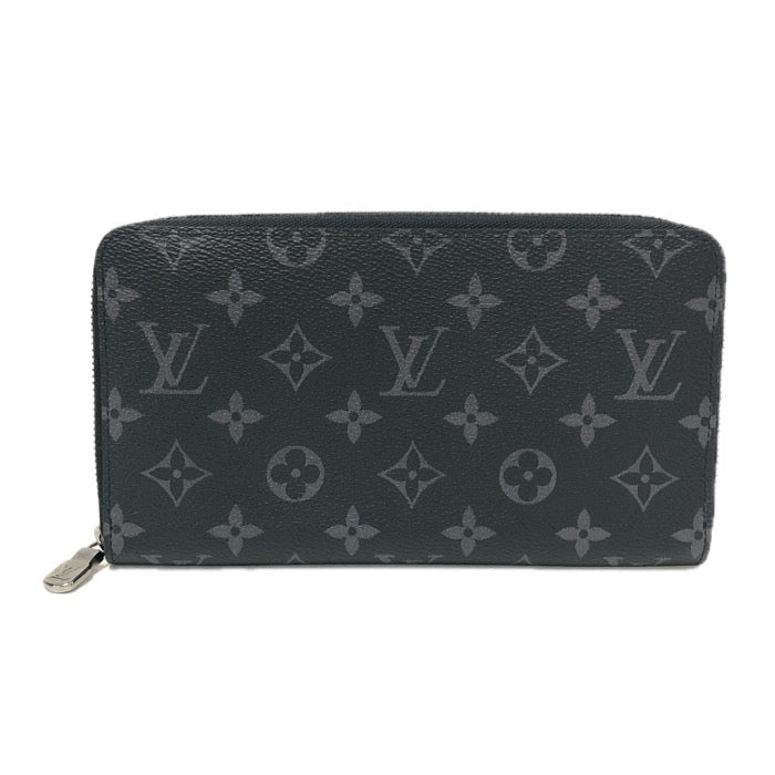 LOUIS VUITTON ルイ・ヴィトン M82081 ジッピー・オーガナイザー NM 長財布 モノグラム・エクリプス【中古】【美品】メンズ