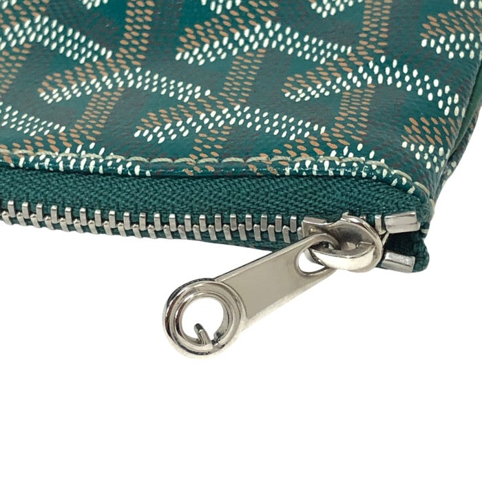 GOYARD セナGMクラッチバッグ　アイボリー　PVC ヘリンボーン GOYARD セナGMクラッチバッグ アイボリー PVC ヘリンボーン GOYARD