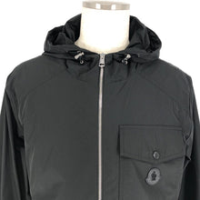 画像をギャラリービューアに読み込む, MONCLER モンクレール フーデッドブルゾン マウンテンジャケット FUYUE ナイロン ブラック サイズ2(M相当)【中古】メンズ
