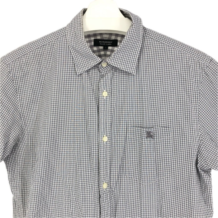 BURBERRY BLACK LABEL バーバリーブラックレーベル チェック柄 半袖