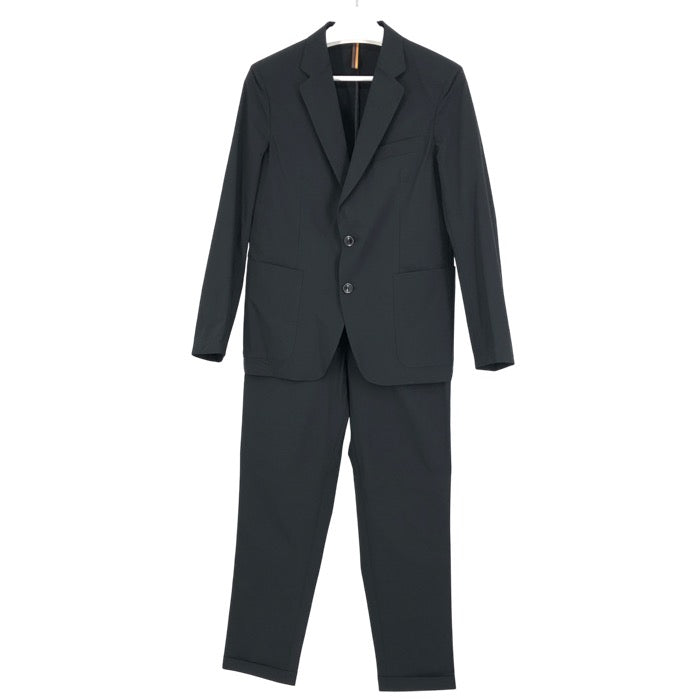 Paul Smith ポール・スミス セットアップ ソロテックス ジャケット アンクルカットパンツ 103058 1533NT/150MT ブラック Mサイズ【中古】メンズ