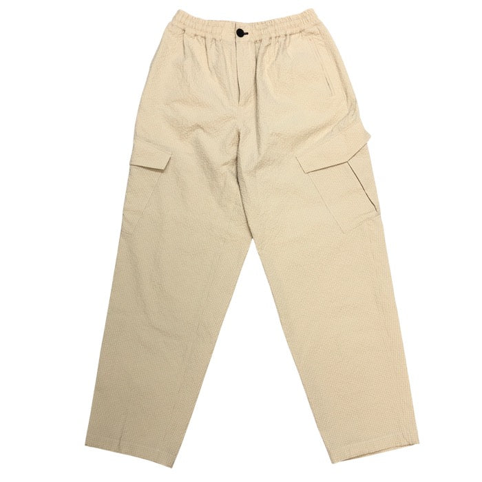 PS Paul Smith ポール・スミス ワイドカーゴパンツ エアリーシアサッカー 152110 BP1000 ベージュ Mサイズ【中古】【美品】メンズ