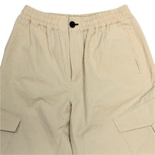 画像をギャラリービューアに読み込む, PS Paul Smith ポール・スミス ワイドカーゴパンツ エアリーシアサッカー 152110 BP1000 ベージュ Mサイズ【中古】【美品】メンズ
