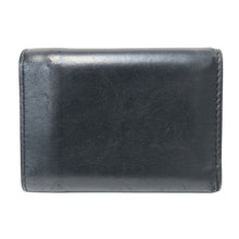 画像をギャラリービューアに読み込む, BOTTEGAVENETA ボッテガヴェネタ イントレチャート 三つ折り財布 ブラック【中古】ユニセックス
