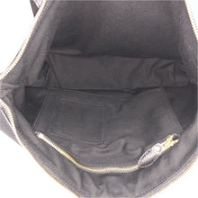 將圖片載入圖庫檢視器 MARINE DAY マリンデイ フラップ付き S-PUBLIC トートバッグ シュリンクカウレザー ブラック【中古】レディース
