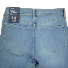 画像をギャラリービューアに読み込む, GAP ギャップ ハイライズ トゥルースキニー アンクル ストレッチデニムパンツ ライトブルー サイズ27(M相当)【中古】【新品同様】【美品】レディース

