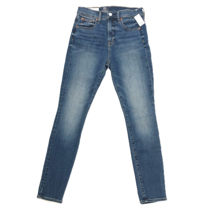 GAP ギャップ ハイライズ トゥルースキニー ストレッチデニムパンツ インディゴ サイズ27(M相当)【中古】【新品同様】【美品】レディース