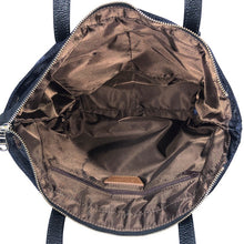 画像をギャラリービューアに読み込む, russet ラシット レザーポケット付き トートバッグ ナイロン ブラック【中古】 レディース
