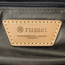画像をギャラリービューアに読み込む, russet ラシット レザーポケット付き トートバッグ ナイロン ブラック【中古】 レディース
