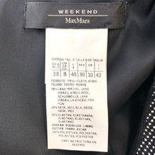 이미지를 갤러리 뷰어에 로드 , Weekend Max Mara ウィークエンド マックスマーラ ベルト付き 半袖 ワンピース ウール×シルク ブラック サイズ42(L-XL相当)【中古】レディース
