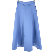 画像をギャラリービューアに読み込む, green label relaxing グリーンレーベルリラクシング ツヤサテン フレア ロングスカート コバルト サイズ36(S相当)【中古】レディース
