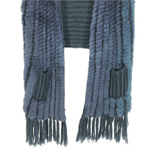 이미지를 갤러리 뷰어에 로드 , True Trussardi Steele トゥルー トラサルディ スティーレ ニットジレ ベスト ブルー【中古】 レディース
