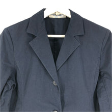 画像をギャラリービューアに読み込む, L&#39;EQUIPE YOSHIE INABA レキップヨシエイナバ テーラードジャケット ネイビー 9号(M相当)【中古】レディース
