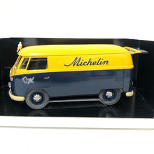 画像をギャラリービューアに読み込む, Solido ソリド Volkswagen Combi フォルクスワーゲン コンビ MICHELIN Delivery Van 8041 イエロー×ネイビー【中古】
