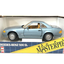 画像をギャラリービューアに読み込む, Revell レベル 1/18 1990 Mercedes-Benz 500SL メルセデス・ベンツ マスターピーシーズ ブルー系【中古】

