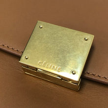 画像をギャラリービューアに読み込む, CELINE セリーヌ トラペーズ ミディアム 2WAY ハンドバッグ ショルダーバッグ レザー×スウェード ブラウン【中古】レディース
