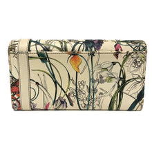 画像をギャラリービューアに読み込む, GUCCI グッチ フローラ 花柄 309760 長財布 レザー アイボリー【中古】 レディース
