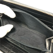 画像をギャラリービューアに読み込む, GUCCI グッチ ソーホー ラウンドファスナー 長財布 レザー ブラック【中古】 ユニセックス
