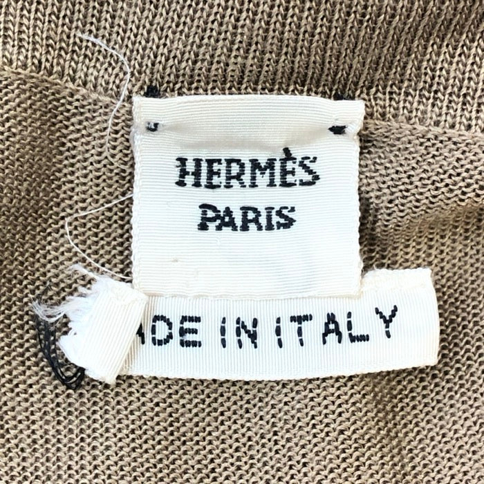 HERMES エルメス フリル プルオーバー シルクニット マルジェラ期