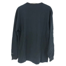 画像をギャラリービューアに読み込む, PUMA プーマ プリント 長袖Ｔシャツ コットン ネイビー XXLサイズ【中古】 メンズ 大きいサイズ
