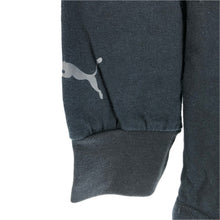 画像をギャラリービューアに読み込む, PUMA プーマ プリント 長袖Ｔシャツ コットン ネイビー XXLサイズ【中古】 メンズ 大きいサイズ
