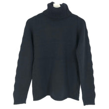 画像をギャラリービューアに読み込む, JIL SANDER ジルサンダー タートルネック セーター カシミヤ ネイビー系 サイズ40(M相当)【中古】レディース
