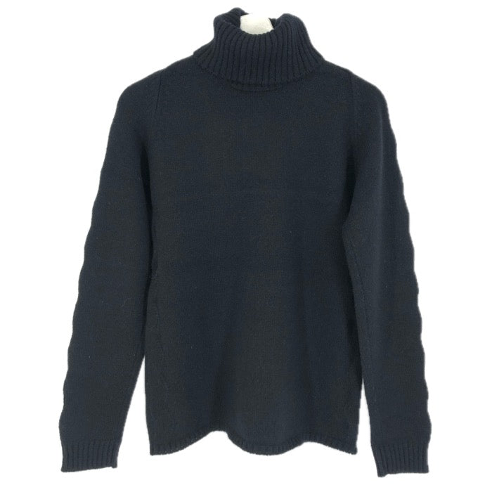 JIL SANDER ジルサンダー タートルネック セーター カシミヤ ネイビー系 サイズ40(M相当)【中古】レディース