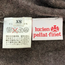 画像をギャラリービューアに読み込む, Lucien Pellat-Finet ルシアンペラフィネ スカルエンブロイダリー カシミヤニット Vネック プルオーバー セーター ブラウン S相当【中古】レディース
