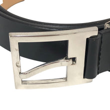 画像をギャラリービューアに読み込む, Prairie Ginza プレリーギンザ ベルト レザー ブラック【中古】 メンズ
